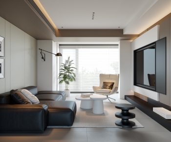 Modern A Living Room-ID:599720585