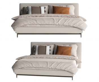 Modern Double Bed-ID:144279007