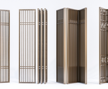 New Chinese Style Wooden Screen Partition-ID:305927999