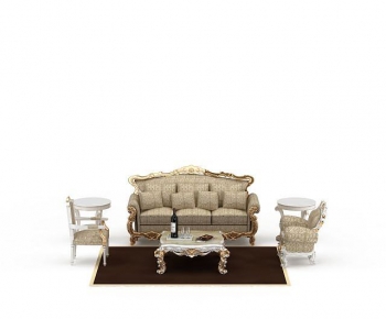 European Style Sofa Combination-ID:489662895