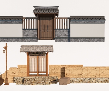 Chinese Style Facade Element-ID:660269024