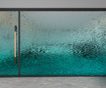 Modern Glass Screen Partition-ID:724889046