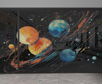 Modern Glass Screen Partition-ID:105978978