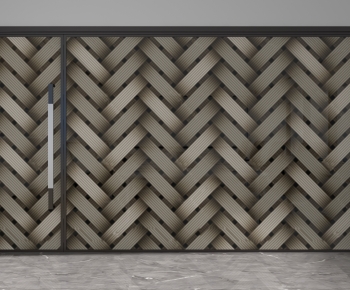 Modern Glass Screen Partition-ID:411223899