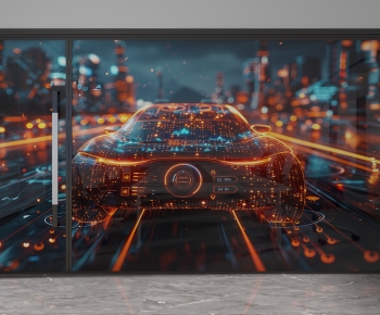 Modern Glass Screen Partition-ID:392755033