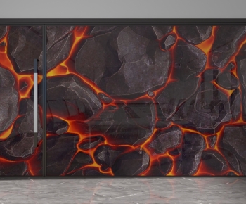 Modern Glass Screen Partition-ID:544469125