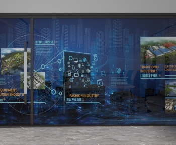 Modern Glass Screen Partition-ID:386604072