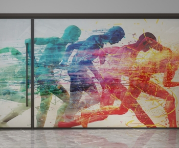 Modern Glass Screen Partition-ID:128726966