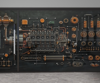 Modern Glass Screen Partition-ID:156620982