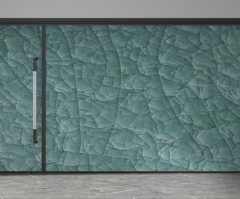 Modern Glass Screen Partition-ID:572622065
