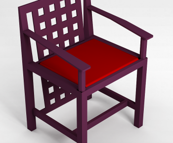 New Chinese Style Lounge Chair-ID:281241895