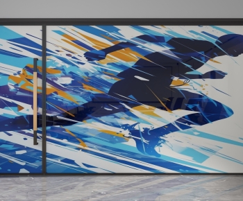 Modern Glass Screen Partition-ID:162050765