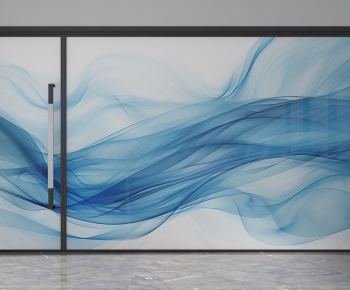 Modern Glass Screen Partition-ID:847575909