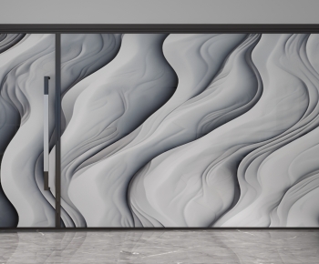 Modern Glass Screen Partition-ID:238744976