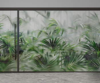Nordic Style Glass Screen Partition-ID:190593963