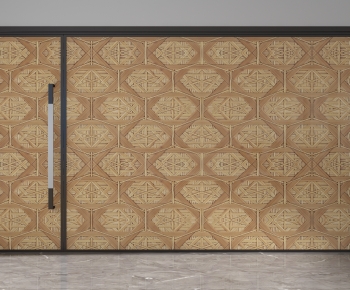 Modern Glass Screen Partition-ID:397470958