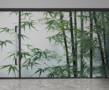 Modern Glass Screen Partition-ID:130951888