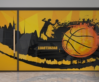 Modern Glass Screen Partition-ID:973993064