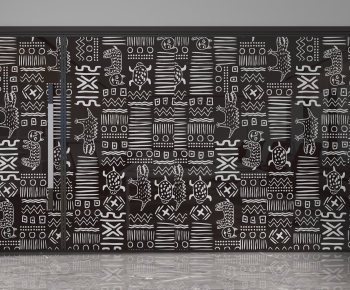 Modern Glass Screen Partition-ID:639602907