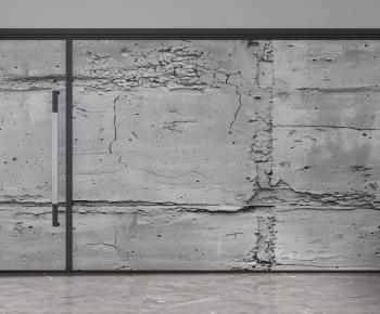 Modern Glass Screen Partition-ID:990159585