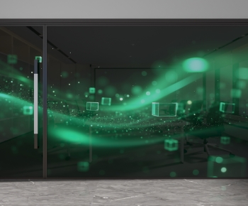 Modern Glass Screen Partition-ID:228974106