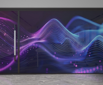 Modern Glass Screen Partition-ID:431060866