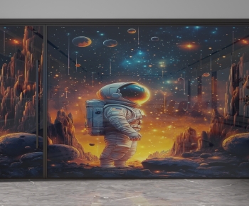 Modern Glass Screen Partition-ID:161698102