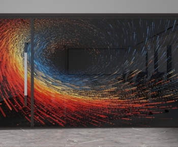 Modern Glass Screen Partition-ID:919330189