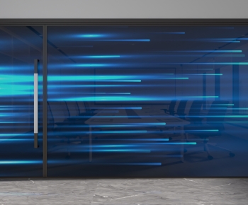 Modern Glass Screen Partition-ID:495147945