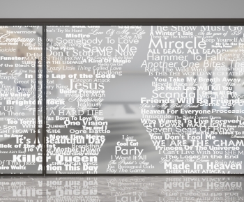 Modern Glass Screen Partition-ID:570453884