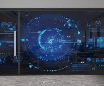 Modern Glass Screen Partition-ID:969768056