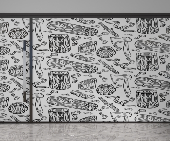 Modern Glass Screen Partition-ID:722121955