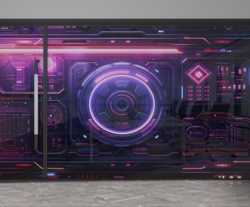 Modern Glass Screen Partition-ID:970083953