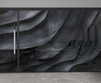 Modern Glass Screen Partition-ID:260483985