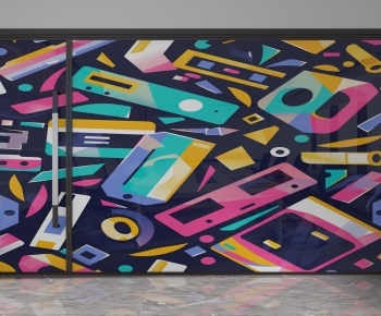 Modern Glass Screen Partition-ID:578720681