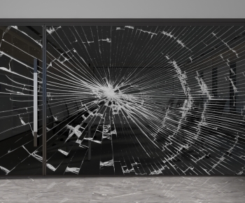 Modern Glass Screen Partition-ID:565196995