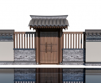 Chinese Style Facade Element-ID:693041092