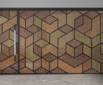 Modern Glass Screen Partition-ID:638556006