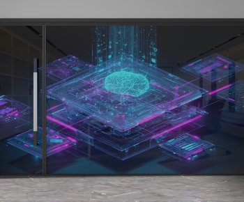 Modern Glass Screen Partition-ID:932732114