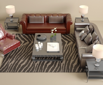 European Style Sofa Combination-ID:685022128