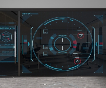 Modern Glass Screen Partition-ID:926730614