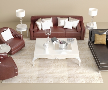 European Style Sofa Combination-ID:460848863