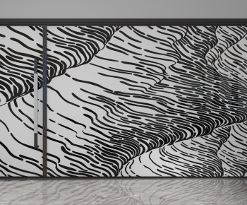 Modern Glass Screen Partition-ID:477290229