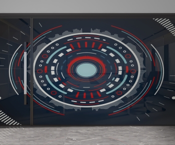 Modern Glass Screen Partition-ID:965204008