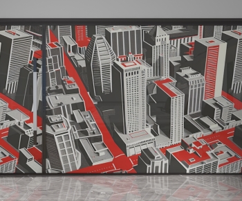 Modern Glass Screen Partition-ID:344794998