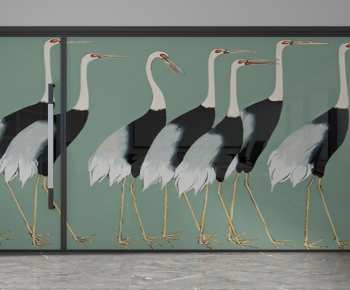 Modern Glass Screen Partition-ID:480320933