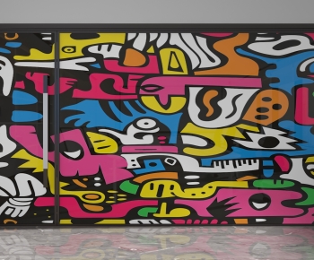 Modern Glass Screen Partition-ID:569395075