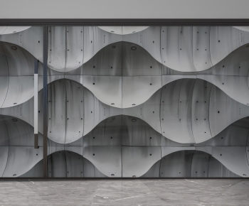 Modern Glass Screen Partition-ID:348499063