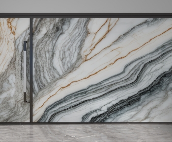 Modern Glass Screen Partition-ID:875850921