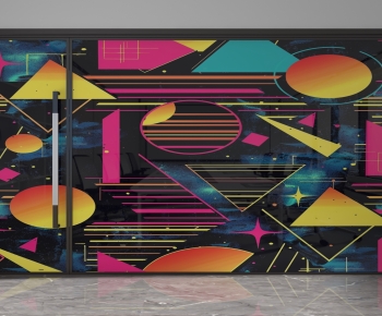 Modern Glass Screen Partition-ID:295712959